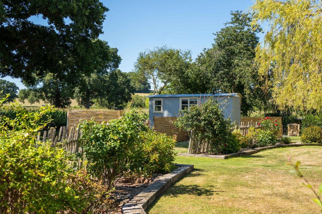 The Hideaway Hut - 1 Bed Shepherds Hut - Herefordアパートメント エクステリア 写真